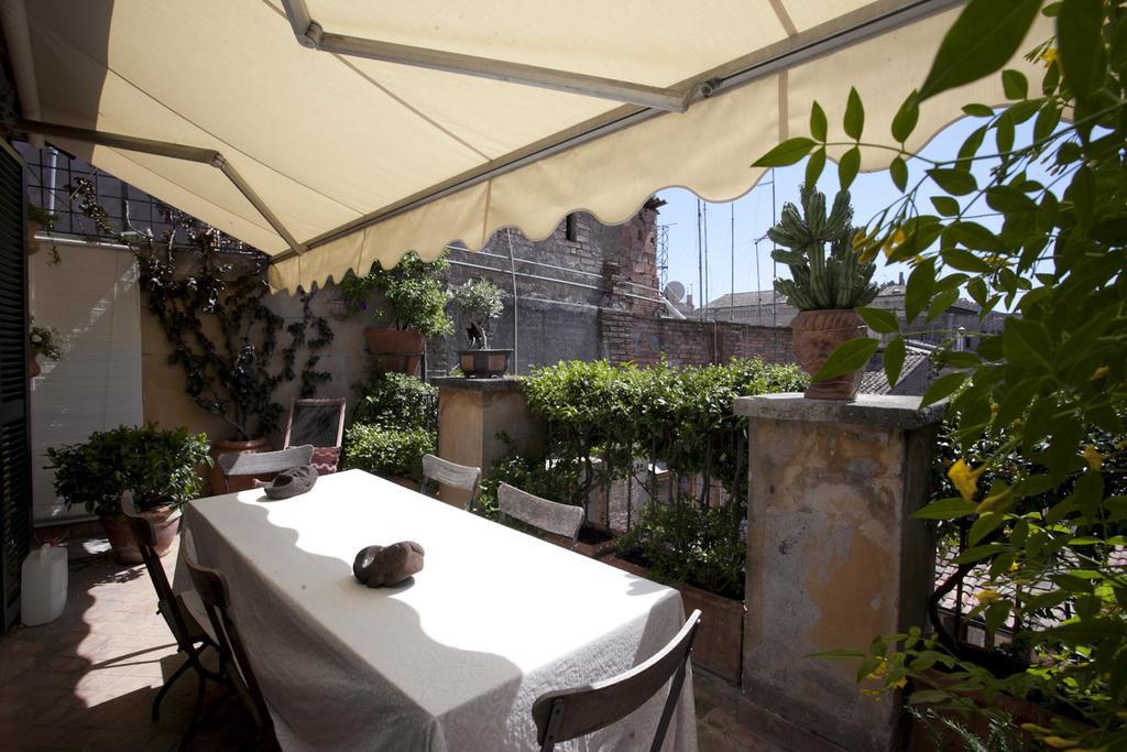 Apartmán Terrace Jewel By Campo De Fiori Řím Exteriér fotografie